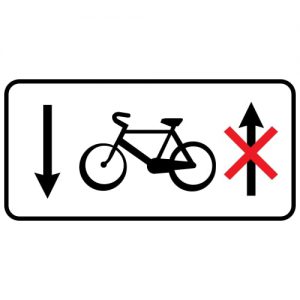 Ceļa zīme - Nr. 856 Informācija par velosipēdu ceļu