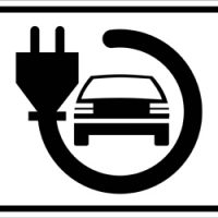 Ceļa zīme - Nr. 860 Elektromobiļiem