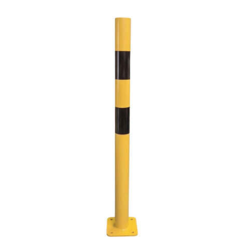 Aizsargstabs, bollards ar pēdu D 60mm, garums 800mm, 1000mm, 1200mm