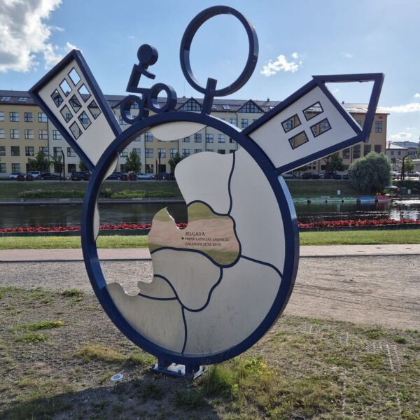 Dizaina izstrādājums Jelgavas Pasta salā