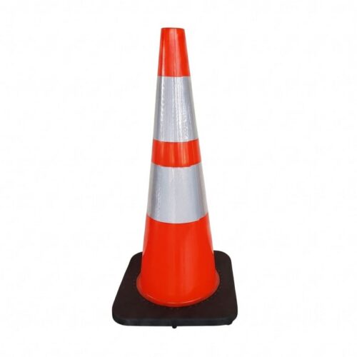 Konuss ar atstarojošu lentu, 75 cm Konuss ar atstarojošu lentu, 75 cm