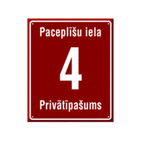 Māju numuri, māju numuru plāksnes, māju un ielu nosaukumi